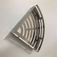 Kệ góc tấm 1 tầng inox 304 - KGTM_01_25