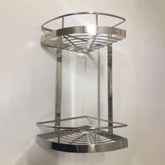 Kệ góc lưới điện giải 2 tầng treo (không chân) - T_KDG_02_20