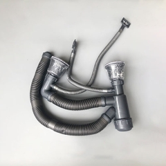 Chậu Rửa Bát Inox 2 Hố Cân C_8245N