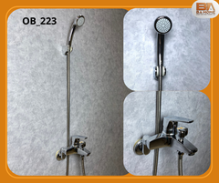  CB Sen tắm gắn tường OB_223 + Vòi 1 lỗ OB_221