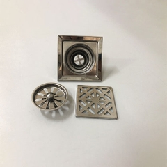 Ga Thoát Sàn Vuông Khử Mùi 12x12 Ø60