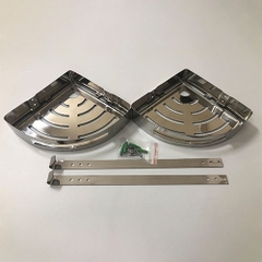 Kệ góc tấm 2 tầng inox 304 - RGT_04_25