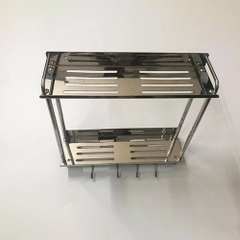 Kệ gia vị tấm treo 2 tầng KV_02