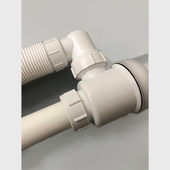 Bộ xi phông nhựa chun có lọc rác - BXP33