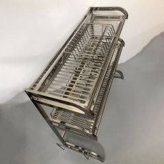 Kệ Bát Đĩa 2 Tầng Trên Bồn Rửa Bát inox 304 - KBD_02_86