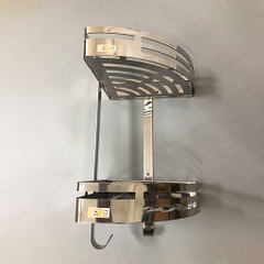 Kệ góc tấm mới inox 304 - KGTM_02_25