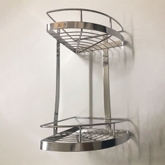 Kệ góc lưới điện giải 2 tầng treo (không chân) - T_KDG_02_20