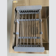 Chậu Rửa Bát Inox 2 Hố Cân C_7843A