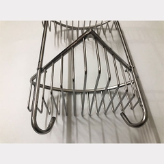 Kệ góc lưới 2 tầng inox 304 - KGL_02_25