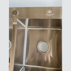 Chậu Rửa Bát Inox 2 Hố Cân Có Bàn C_10048C