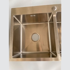 Chậu Rửa Bát Inox 2 Hố Cân Có Bàn C_10048C