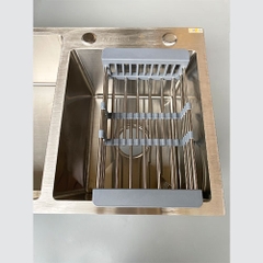 Chậu Rửa Bát Inox 2 Hố Lệch C_8245L
