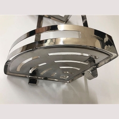 Kệ góc tấm 2 tầng inox 304 - RGT_04_25