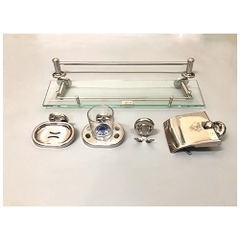 Bộ phụ kiện phòng tắm 6 món inox Vạn Tường VT_7100