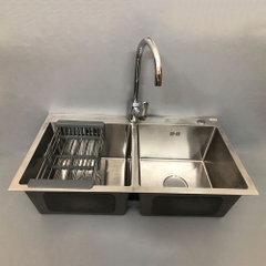 CB Chậu rửa bát 8245D + Vòi bếp JA_807T