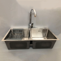 CB Chậu rửa bát 8245D + Vòi bếp JA_807T