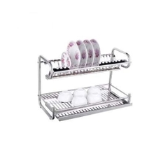 Kệ Bát Đĩa 2 Tầng Đứng Inox 304 - KBD_02_60