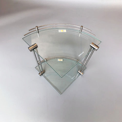 Kệ Góc Kính Inox 304 2 Tầng KGK_02