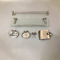 Bộ phụ kiện phòng tắm 6 món inox Vạn Tường VT_7100