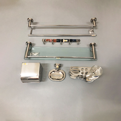 Bộ phụ kiện phòng tắm 6 món inox Obiste OB_6700