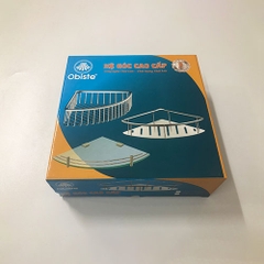 Kệ góc tấm 1 tầng inox 304 - KGTM_01_25