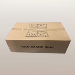 Chậu Rửa Bát Inox 2 Hố Cân C_9050A