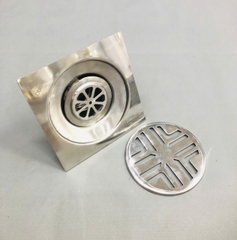 Ga Thoát Sàn Khử Mùi - 12 *12 - Ø90 (Đầu Đạn )