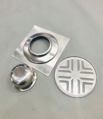 Ga Thoát Sàn Khử Mùi - 12 *12 - Ø90 (Đầu Đạn )