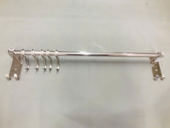 Máng Xoong 5 Móc Dài 60cm, Inox 304 - MX 06