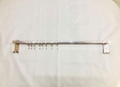 Máng Xoong 8 Móc Dài 80cm, Inox 304 - MX 08
