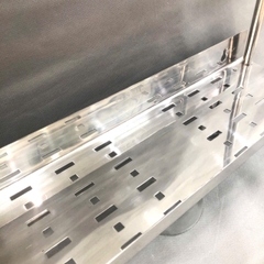 Kệ Gia Vị Tấm Treo 2 Tầng, Inox 304 Hiệu Obiste - KV 02(Mới )
