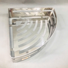 Kệ góc tấm 1 tầng inox 304 mới (25x25)