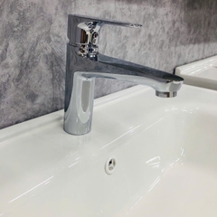 Vòi Chậu Lavabo 1 lỗ Nóng - Lạnh -JIAS ( Mẫu Mới )