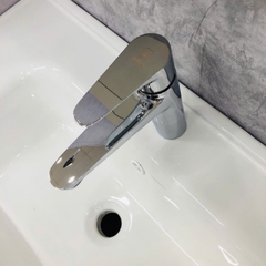 Vòi Chậu Lavabo 1 lỗ Nóng - Lạnh -JIAS ( Mẫu Mới )