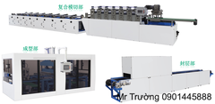 Dây chuyền sản xuất dao dĩa giấy