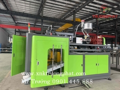 Máy thổi can nhựa HDPE 10L 2 kìm tự động