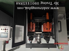 Máy thổi nhựa HDPE PP trục 80 full thuỷ lực