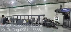 Máy cán màng PET trục vít đơn miễn sấy, kiểu thoát khí