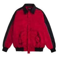 DRAWSTRING JACKET/Red