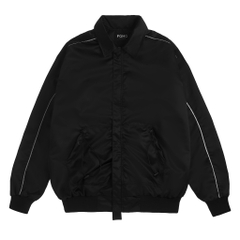 DRAWSTRING JACKET/Black