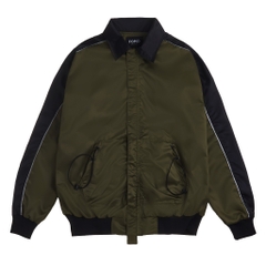 DRAWSTRING JACKET/Moss Green