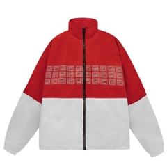 TRIO NEW LOGO JACKET/Red&White