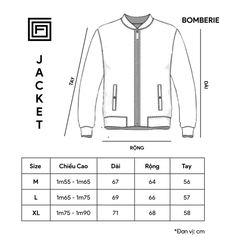 BOMBERIE JACKET/Grey