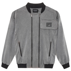 DEUCE ZIP JACKET/Light Grey