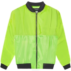 FOAM BOMBER JACKET/Neon