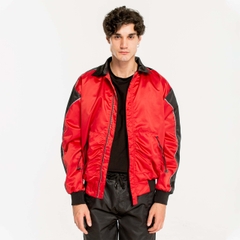 DRAWSTRING JACKET/Red