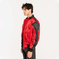 DRAWSTRING JACKET/Red