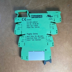 Relay Phoenix Contact 24VDC 6A – REL-MR-24DC/21 2961105 + PLC-BSC-24DC/21 2966016