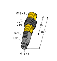 TURCK BCT5-S18-UP6X2T-H1151 Cảm biến điện dung IOLink