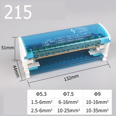 Cầu Đấu Phân Phối Điện JH8215 125A 500V – Model 215